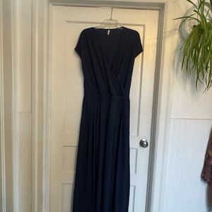 NWT HALARA Deep Blue Jumpsuit